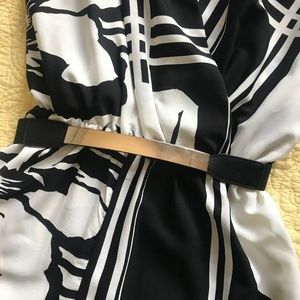 Black Belt with Gold Hardpiece